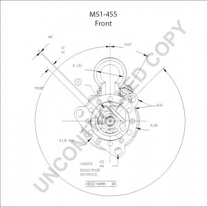 MS1-455 | PRESTOLITE LEECE NEVILLE | ROZRUSZNIK MS1-455 